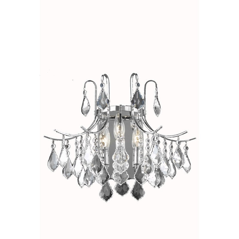 Living District Amelia Collection Chrome Wall Sconce