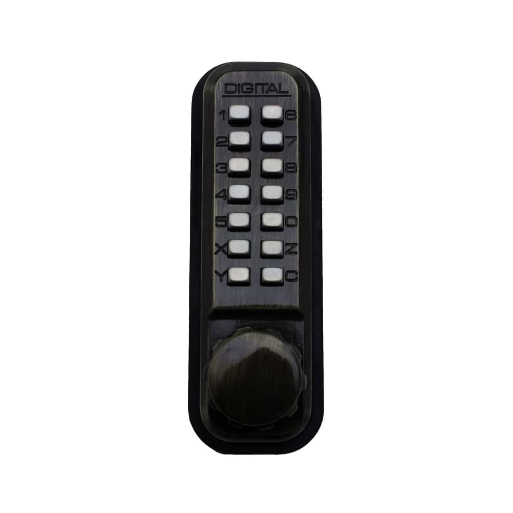 Lockey 2200 2000 Series Surface Mount Keyless Entry Single Combination Mechanical Deadbolt