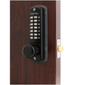 Lockey 3830Dc 3000 Series Keyless Entry Double Combination Mechanical Knob Set With Optional Passage Function