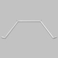 Instyledesign Lockseam Bay Curtain Rod 63