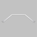 Instyledesign Lockseam Double Bay Window Curtain Rod