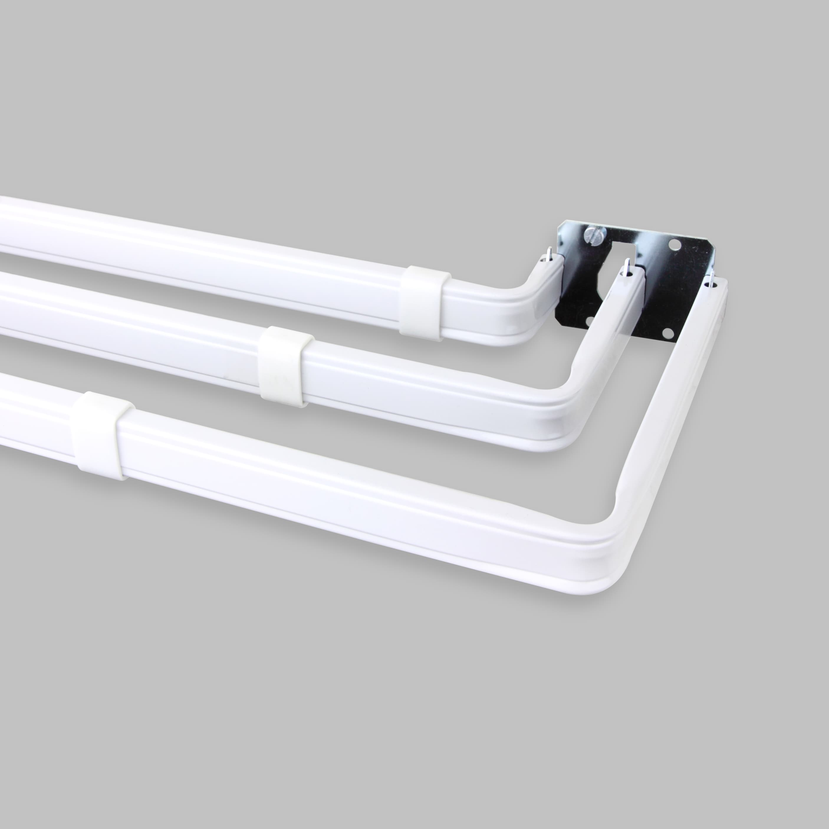 Instyledesign Lockseam Triple Curtain Rod