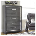 Signature Design By Ashley Lodanna Grey 5 Drawer Chest