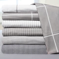 Loft Collection Modern Classic Pinstripe 6 Piece Sheet Set