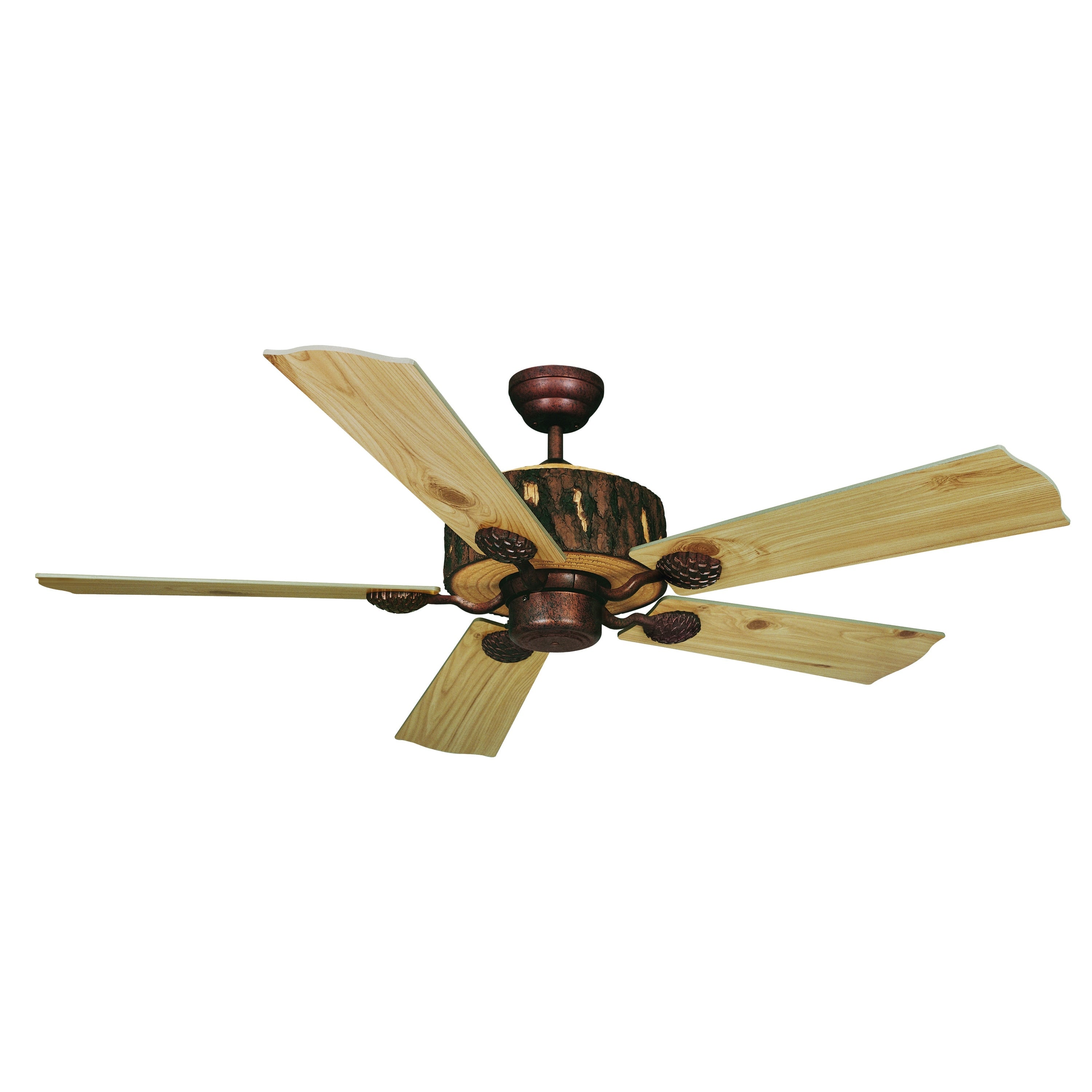Vaxcel Log Cabin 52 Ceiling Fan Weathered Patina