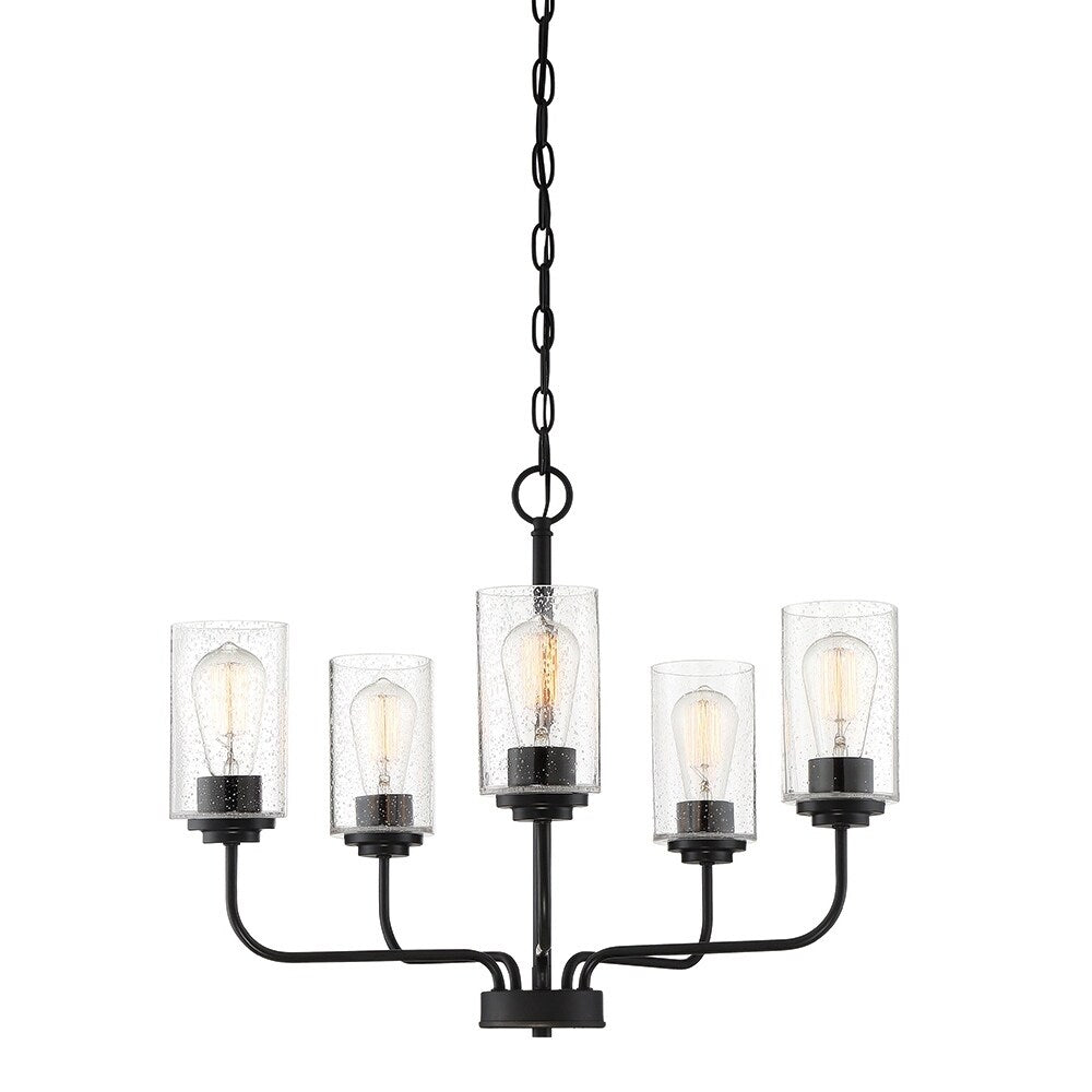 Logan 5 Light Chandelier Matte