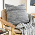 Loma Bohemian Striped Throw Pillow Cover