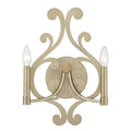 Lombard 2 Light Wall Sconce In Noble Brass
