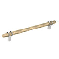 Amerock London 8 In 203 Mm Center To Center Golden Champagne Polished Chrome Cabinet Pull