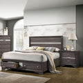 Silver Orchid Bara Contemporary Grey 2 Piece Bedroom Set