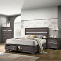 Silver Orchid Bara Grey 3 Piece Bedroom Set