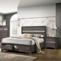 Silver Orchid Bara Contemporary Grey 3 Piece Bedroom Set