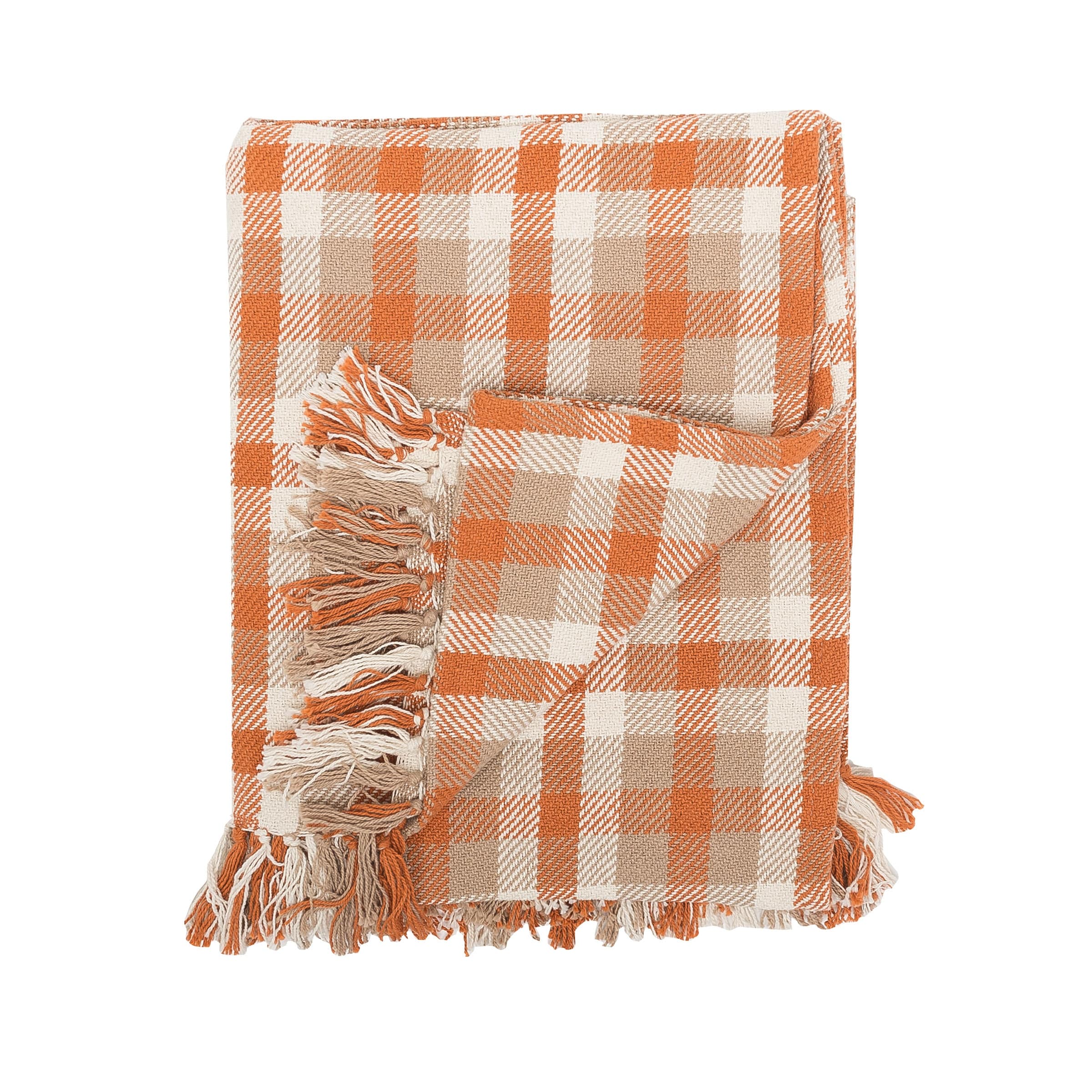 Longmont Woven Plaid Throw