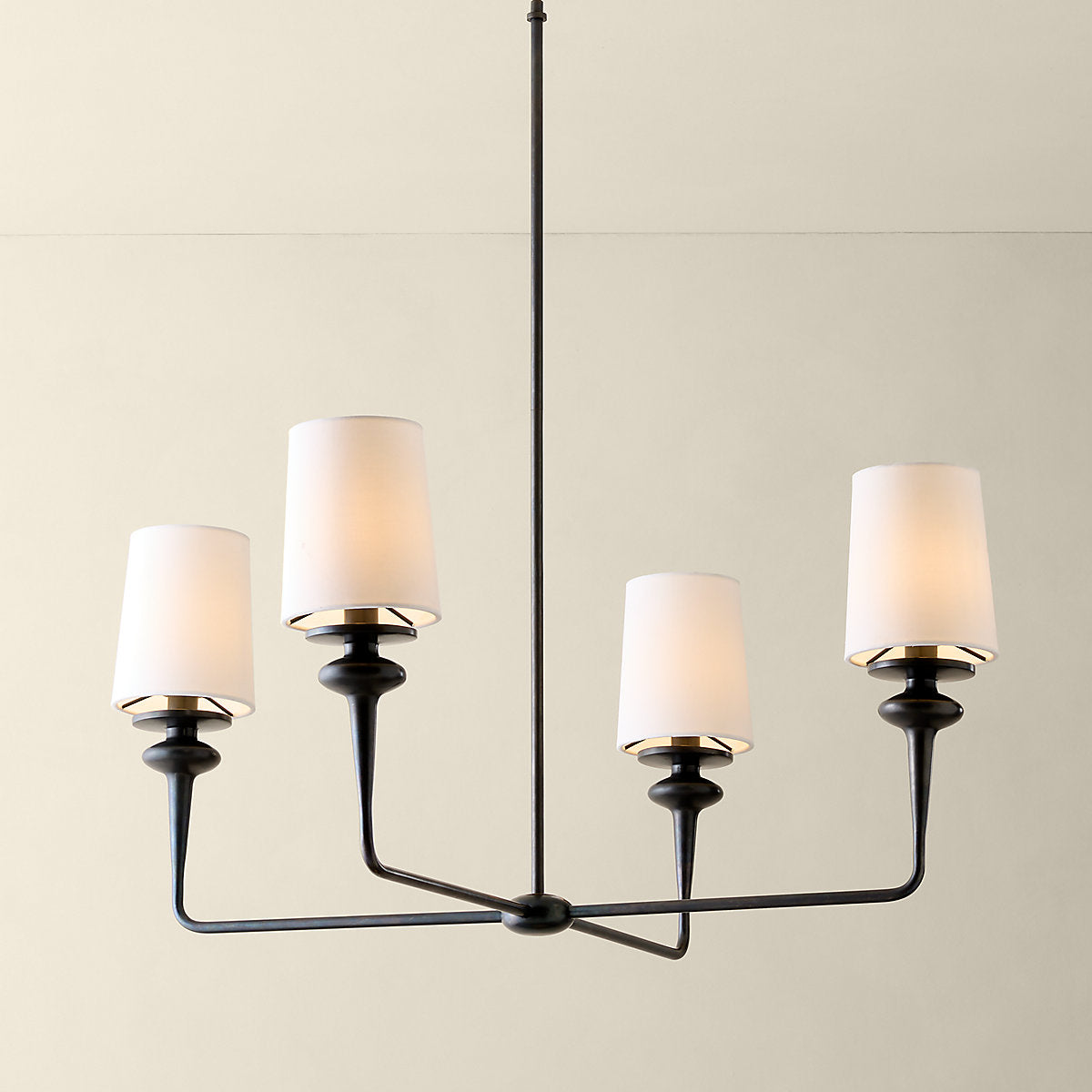 Lorent Blackened Brass Wall Sconce Set of 2