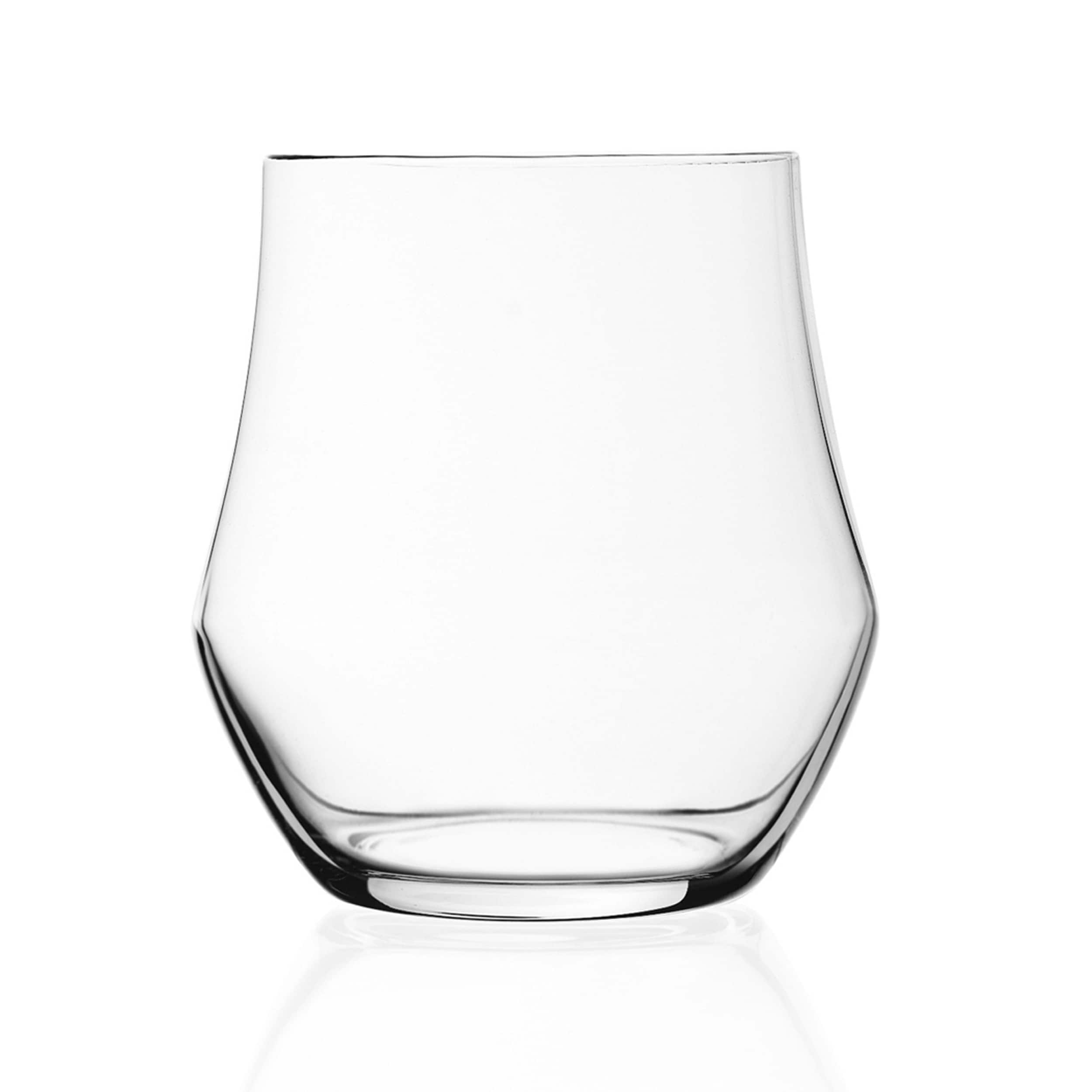 Lorren Home Trends Ego Collection Double Old Fashioned Glassware Set Of 6