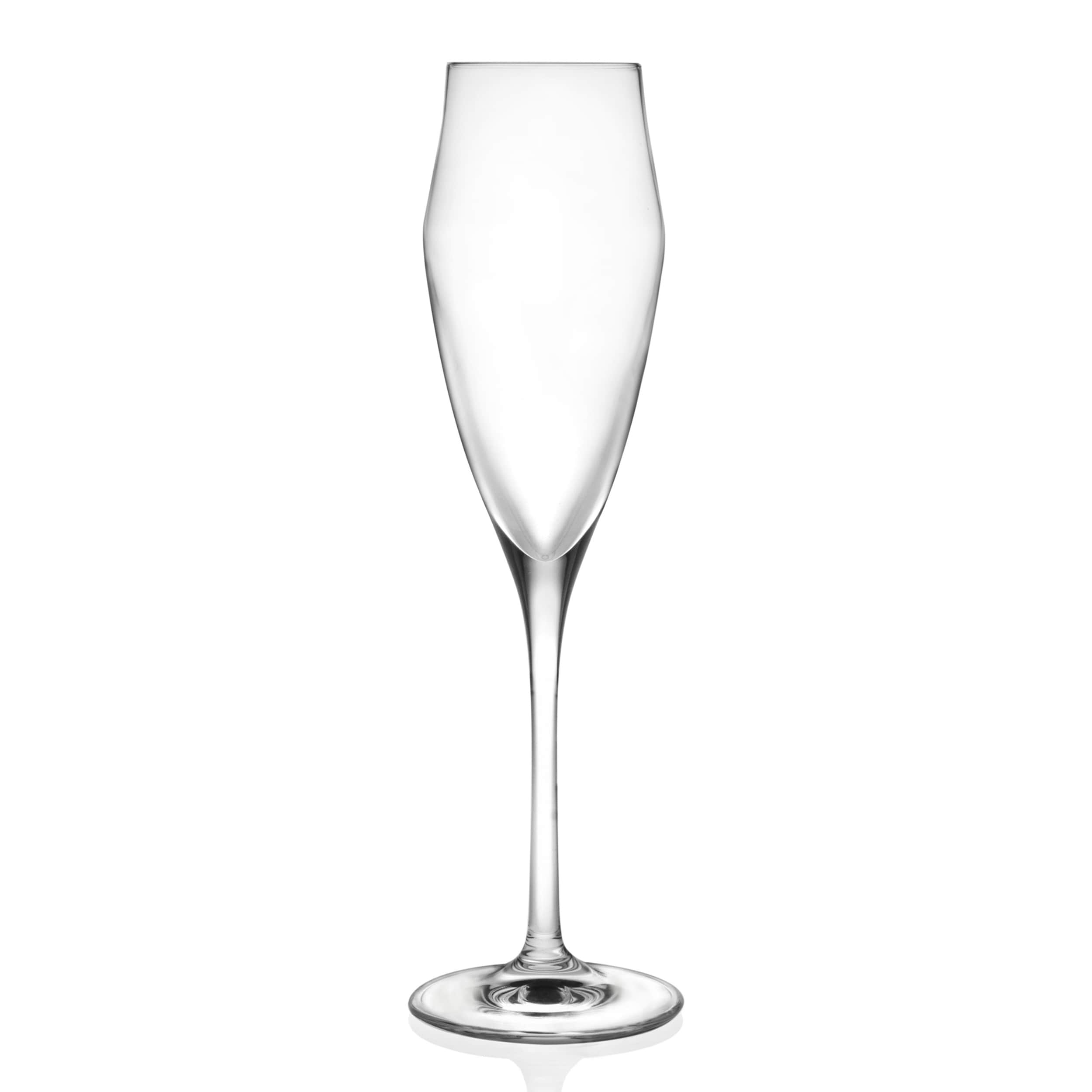Lorren Home Trends Ego Collection Stemmed Flute Set Of 6