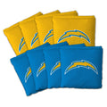 Los Angeles Chargers Nfl Dual Sided Pro Stop Slide Cornhole Bags