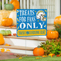Los Angeles Chargers Yard Sign Halloween Treats For Fans