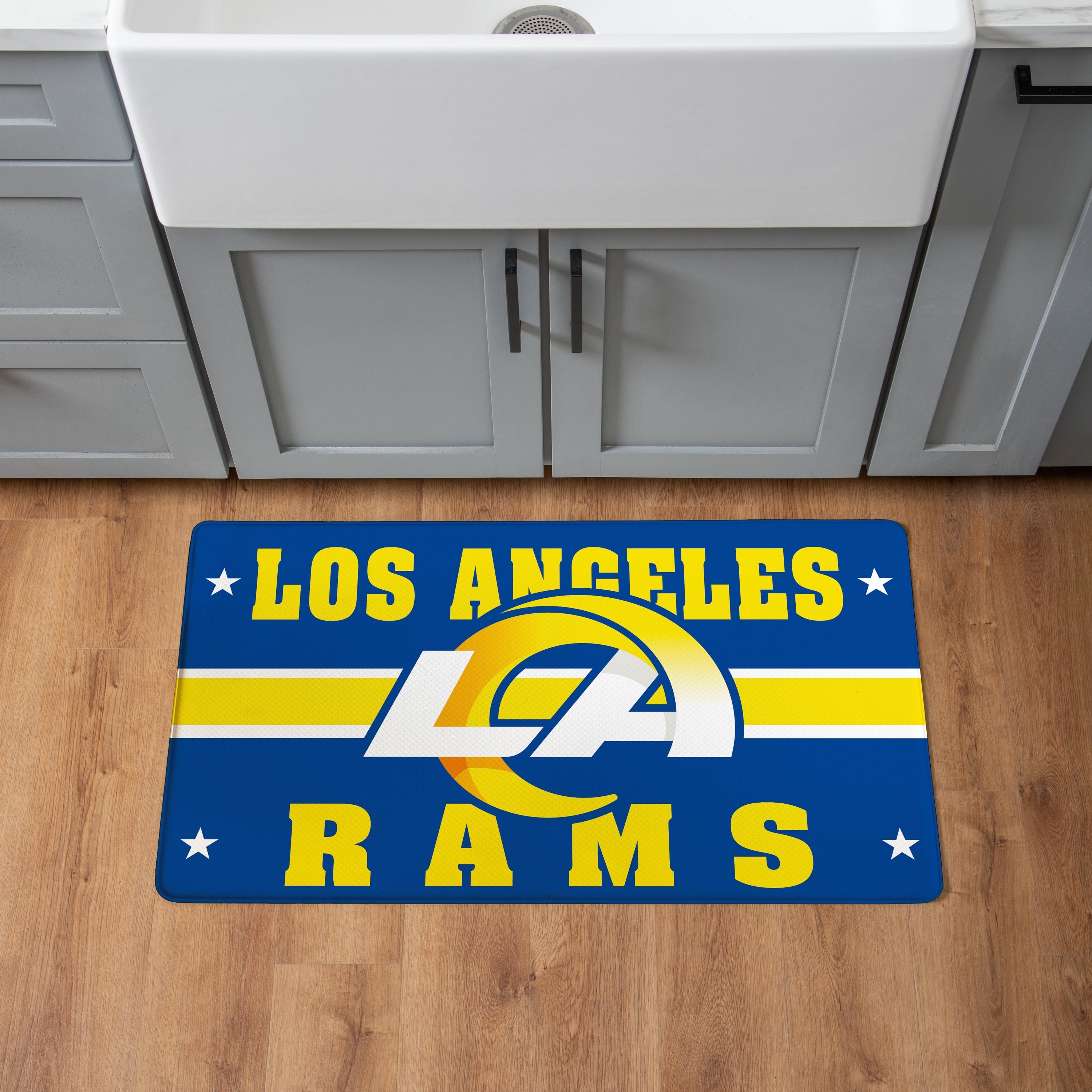 Los Angeles Rams Anti Fatigue Door Mat 30 X 18