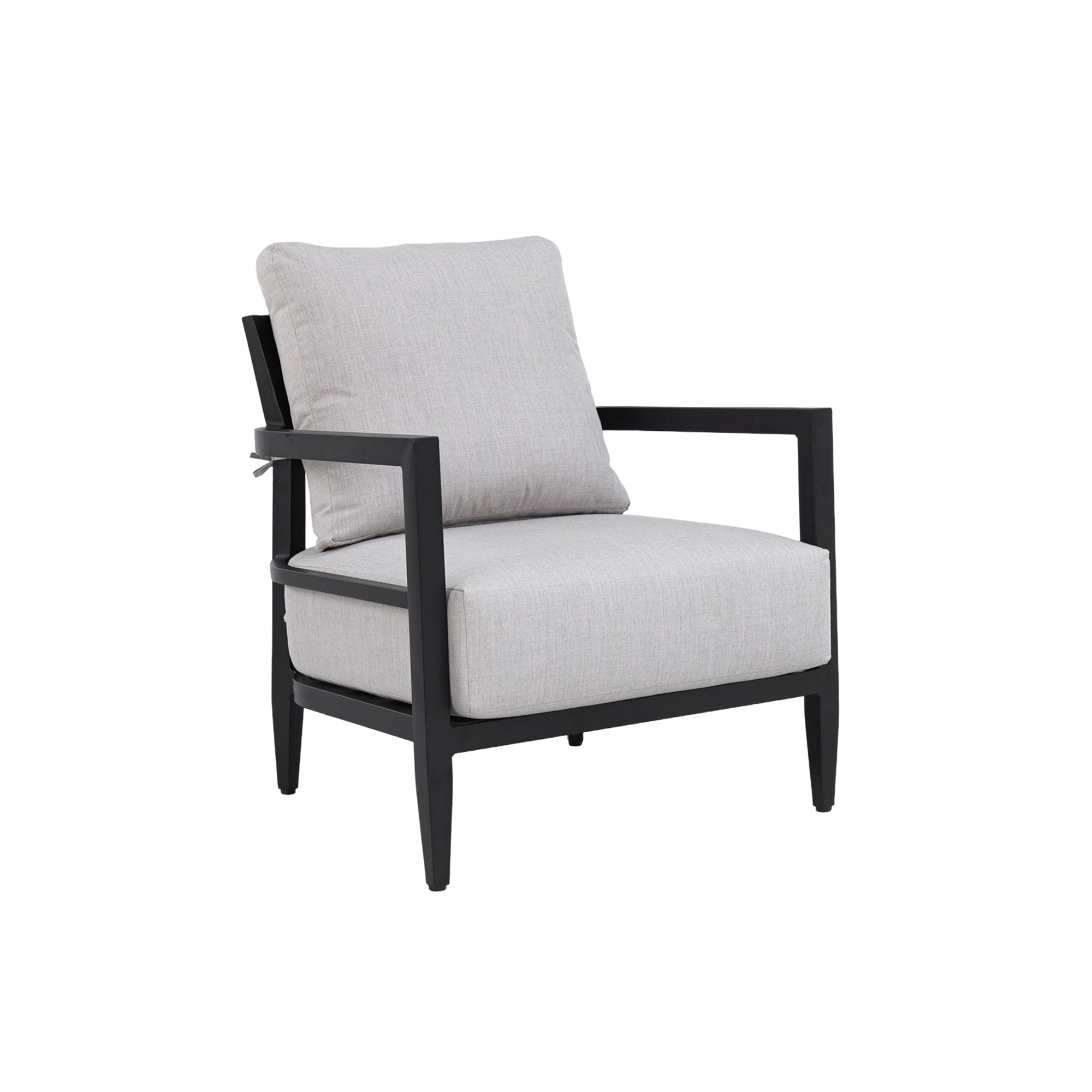 Lounge Chair Outdoor Club Chair With Aluminum Dining Chair Leisure Chair Reading Chair Accent Chair