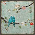 Love Birds Iv By Katy Frances Framed Mounted Canvas Wall Art Print