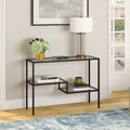 Lovett Console Table Blackened Bronze Finish