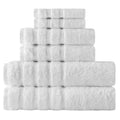 Lucia Minelli Santa Clara Sculpted Body Jacquard 6 Piece Towel Set
