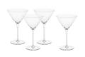 Lucent Martini Glasses, Set of 4