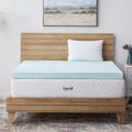 Lucid Comfort Collection 3 Inch Surecool Gel Infused Memory Foam Mattress Topper