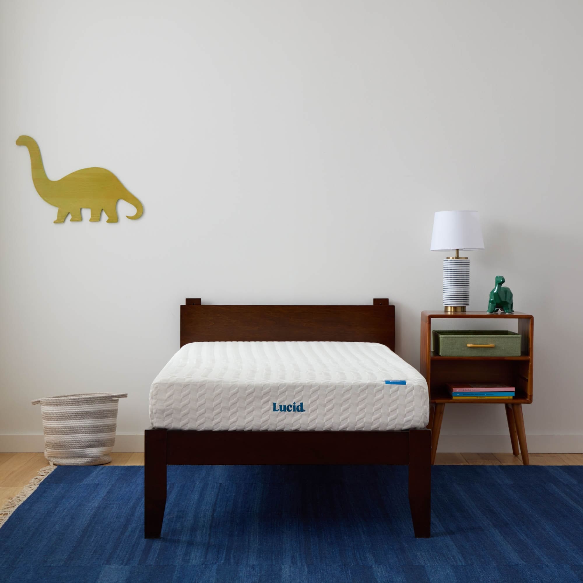 Lucid Comfort Collection 8 Inch Queen Size Gel Memory Foam Mattress