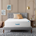 Lucid Comfort Collection 14 Inch Queen Size Gel Memory Foam Mattress