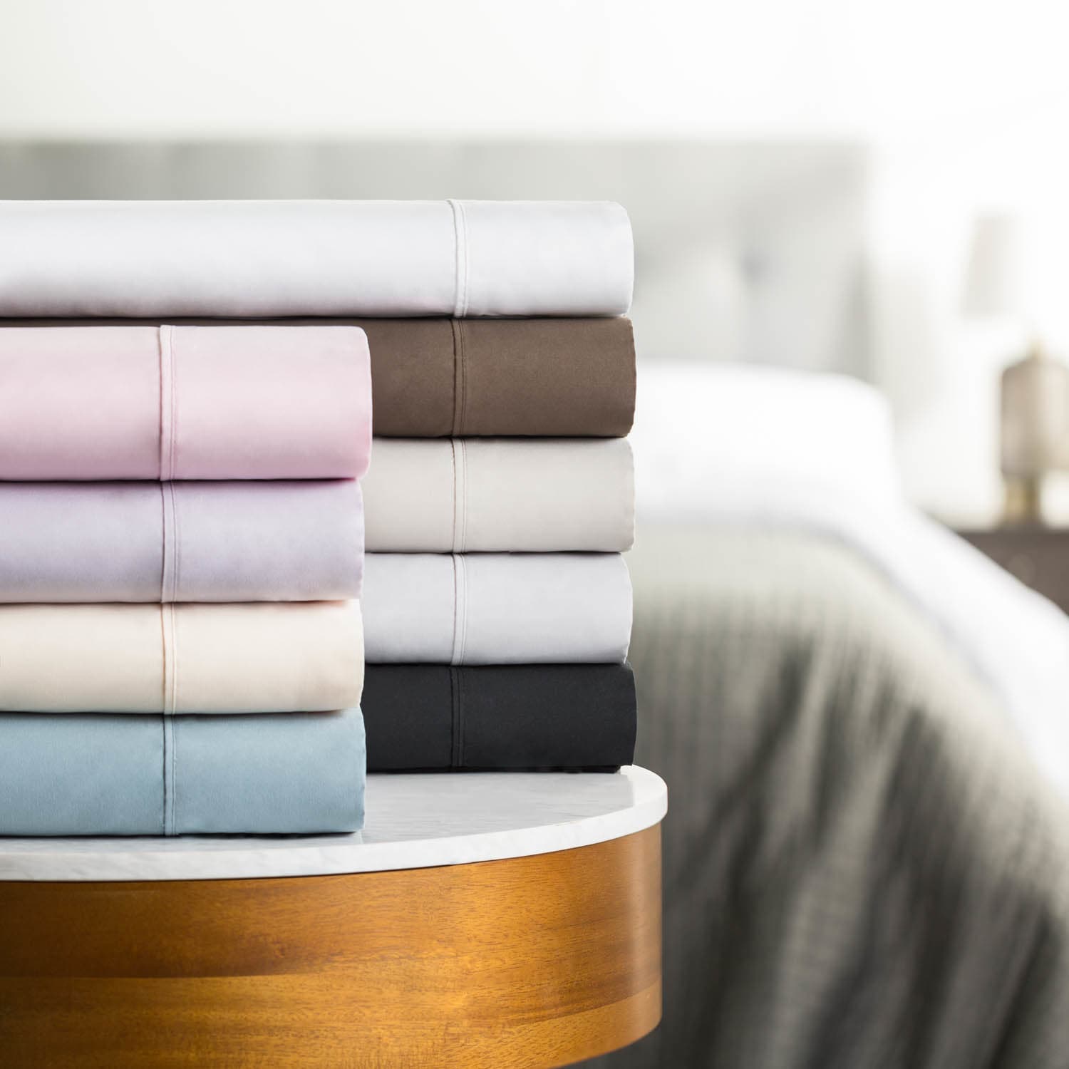 Lucid Comfort Collection Brushed Microfiber Bed Sheet Set