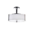 Porch Den Mcgwire Chrome Finish 3 Light Mini Pendant