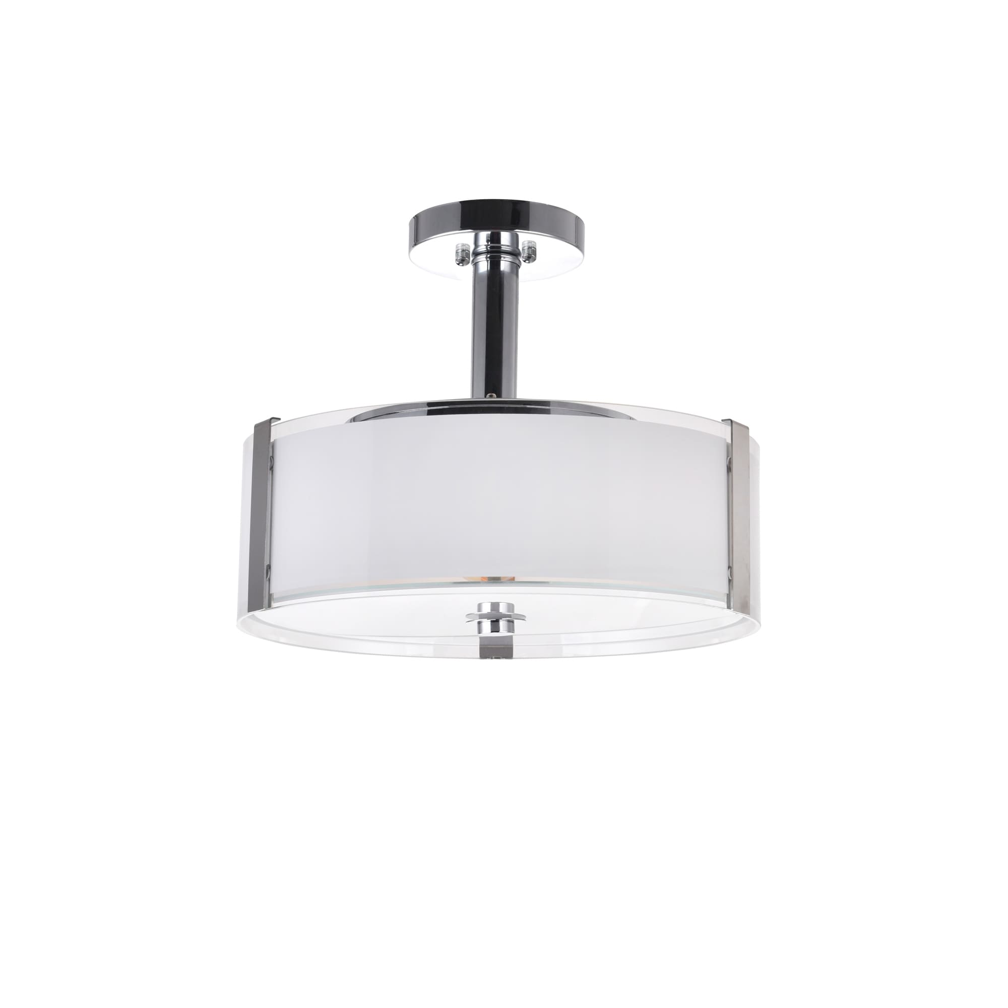 Porch Den Mcgwire Chrome Finish 3 Light Mini Pendant