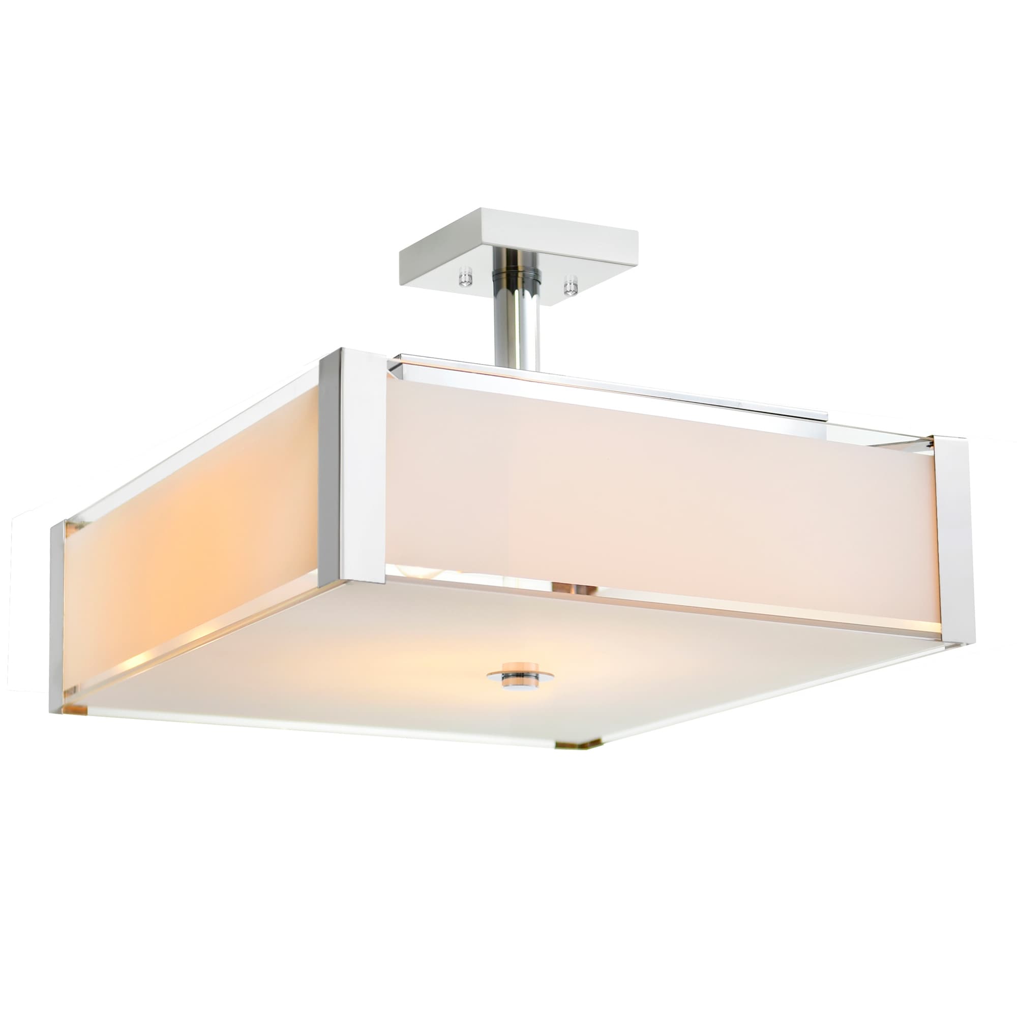 Porch Den Mcgregor Chrome Finish 4 Light Chandelier