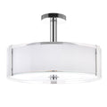 Porch Den Mcgwire Chrome Finish 5 Light Chandelier