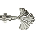 Instyledesign Luck Adjustable Satin Nickel Curtain Rod