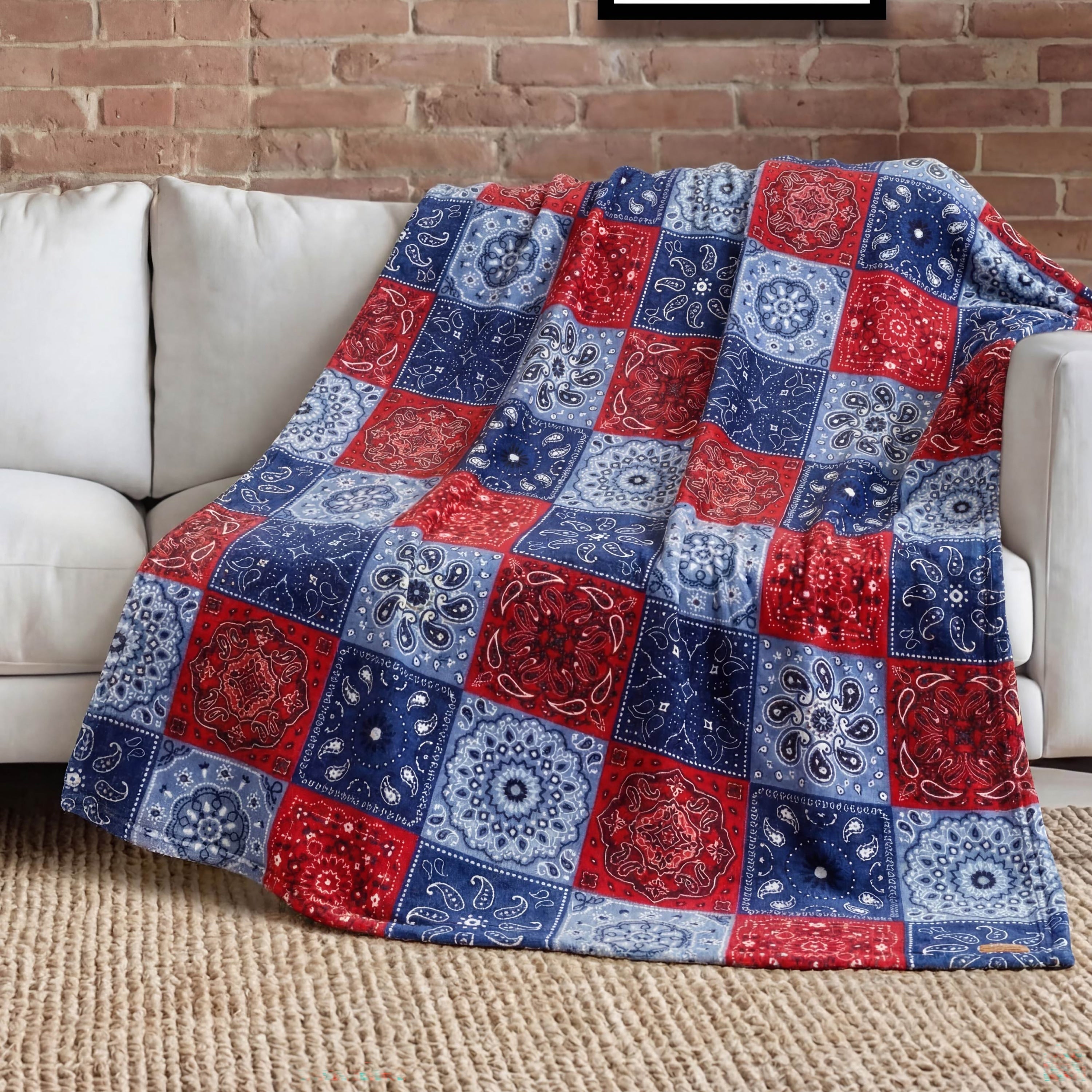 Lucky Brand 50 X 70 Plush Throw Blankets