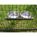 Lucky Dog 8 Inch Stationary 2 Bowl System