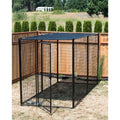 Lucky Dog Modular Kennel With Shade Cloth Roof