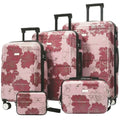 Luggage Sets New Model Pc 5Pcs Hardside Lightweight Durable 20In 24In 28In Suitcases With Lock Spinner Wheels