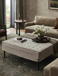 Cole Coffee Table Ottoman by Amber Lewis x Four Hands
