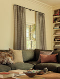 Haris Pleated Linen Curtain Panel by Heidi Caillier