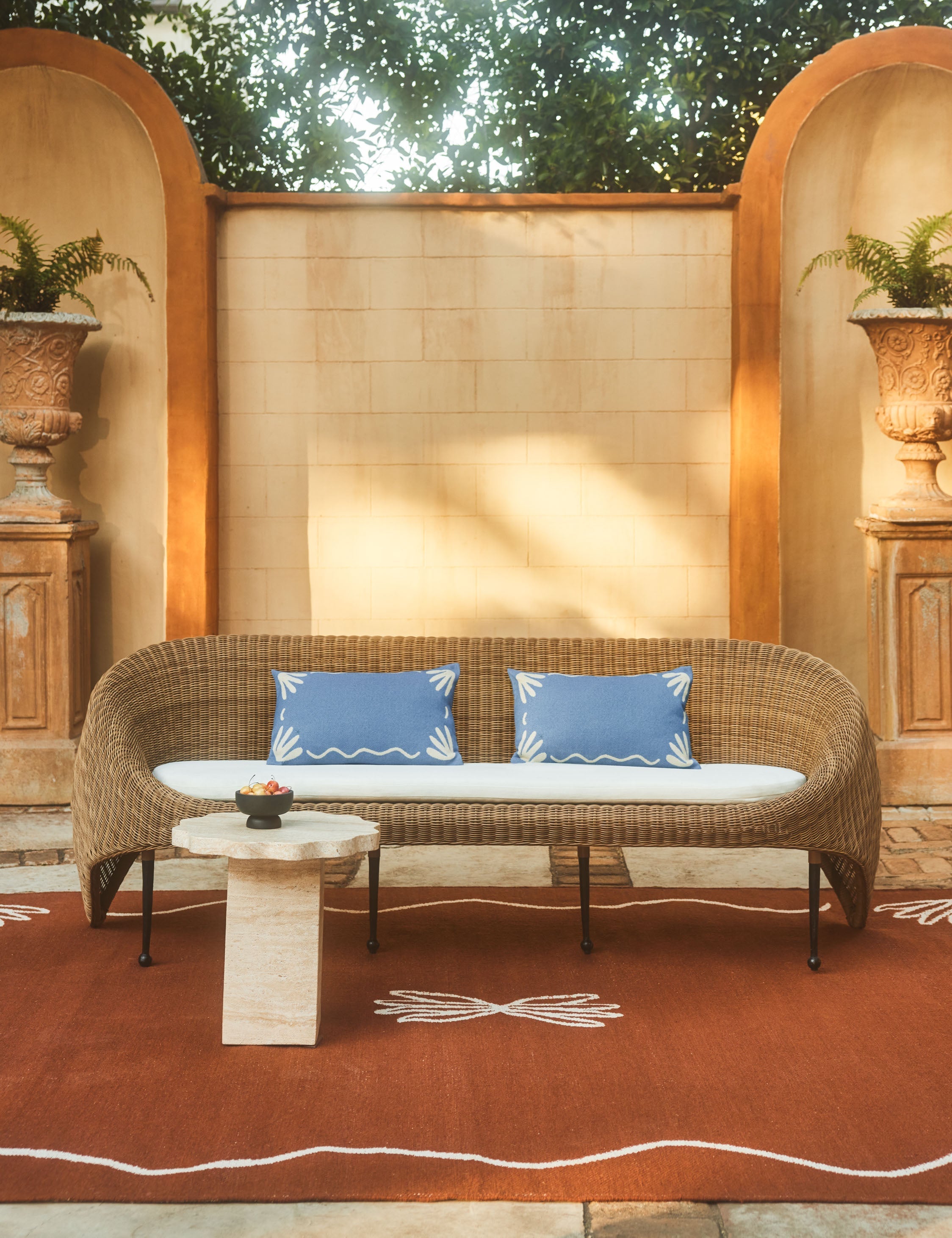 Lovett Indoor / Outdoor Rug Swatch by Sarah Sherman Samuel, 12in x 12in