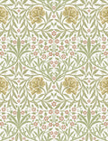 Oxford Union Wallpaper Swatch by Morris & Co. , Yellow