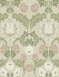Myrtle Wallpaper Swatch by Morris & Co. , Mauve