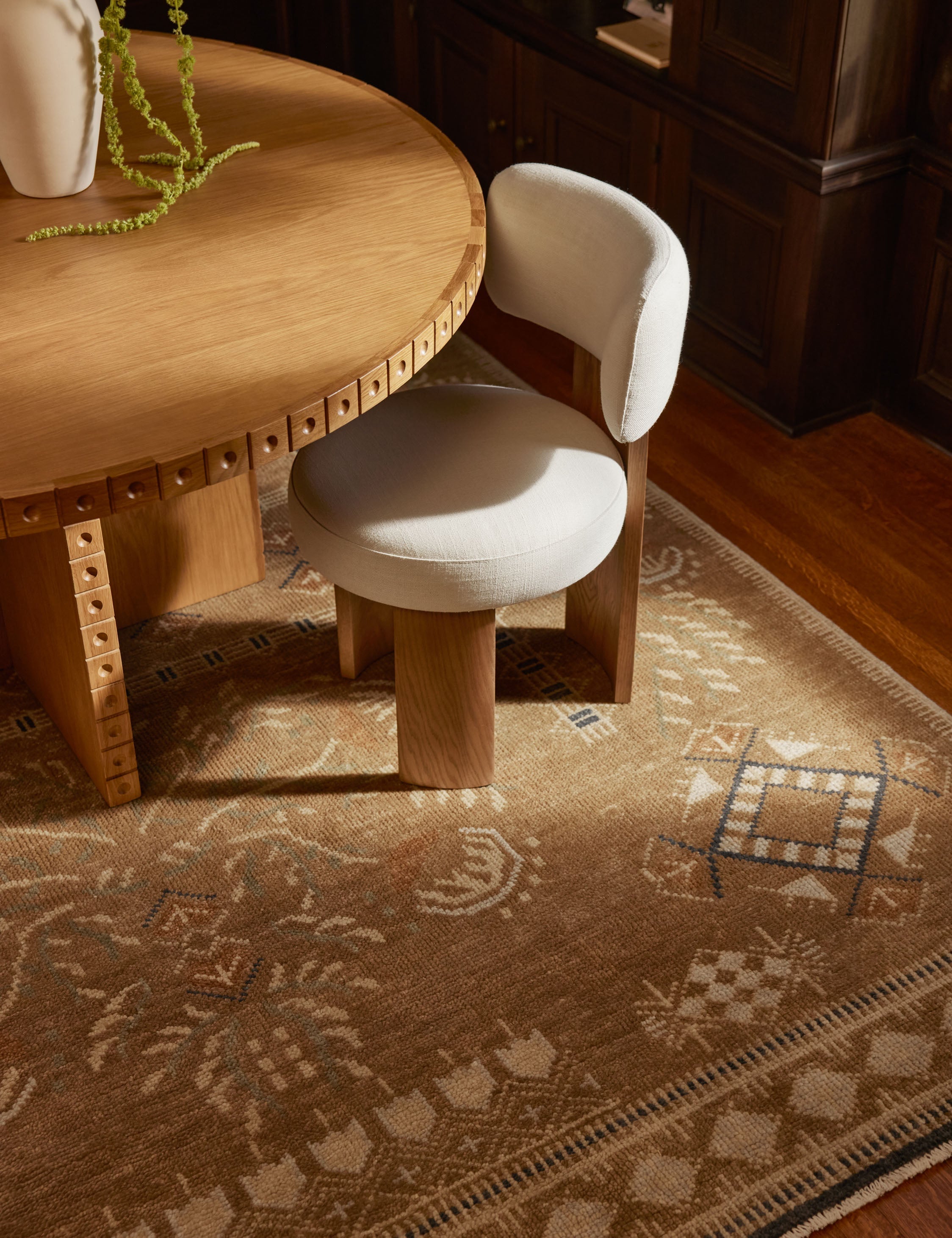 Theda Hand-Knotted Wool Rug Swatch