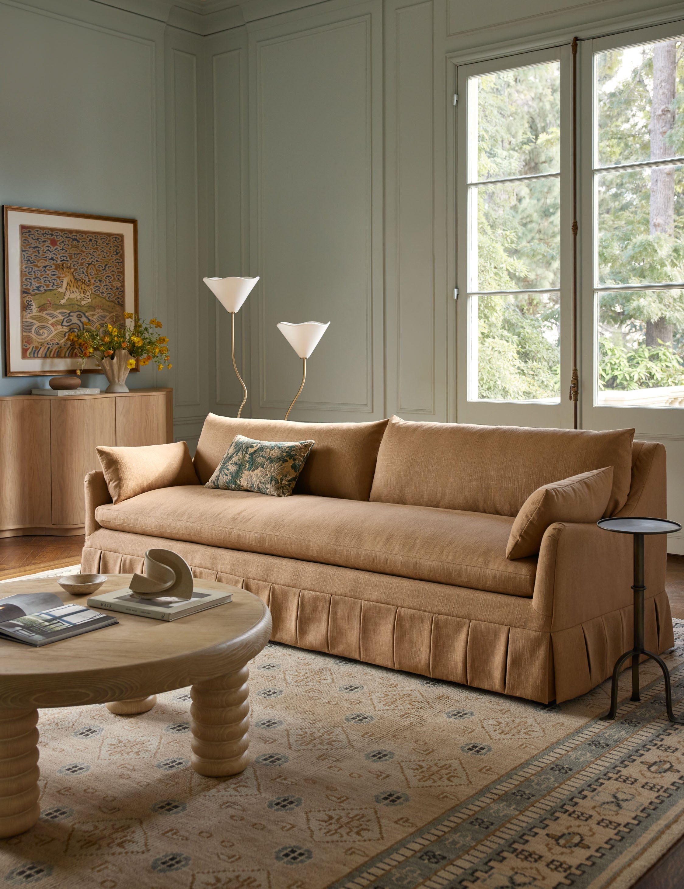 Portola Pleated Sofa