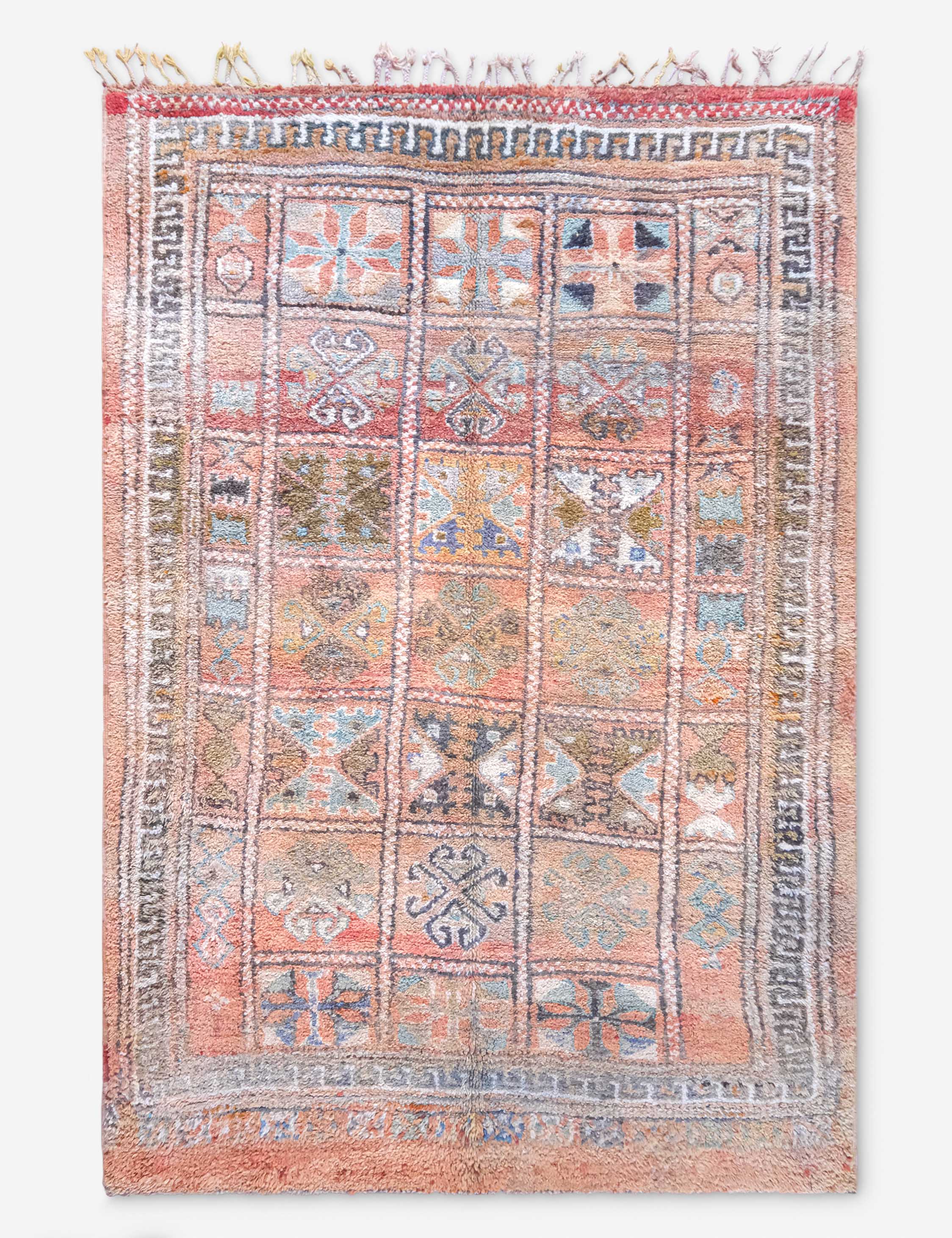 Vintage Moroccan Rug no. 72, 5'4in x 8'1in