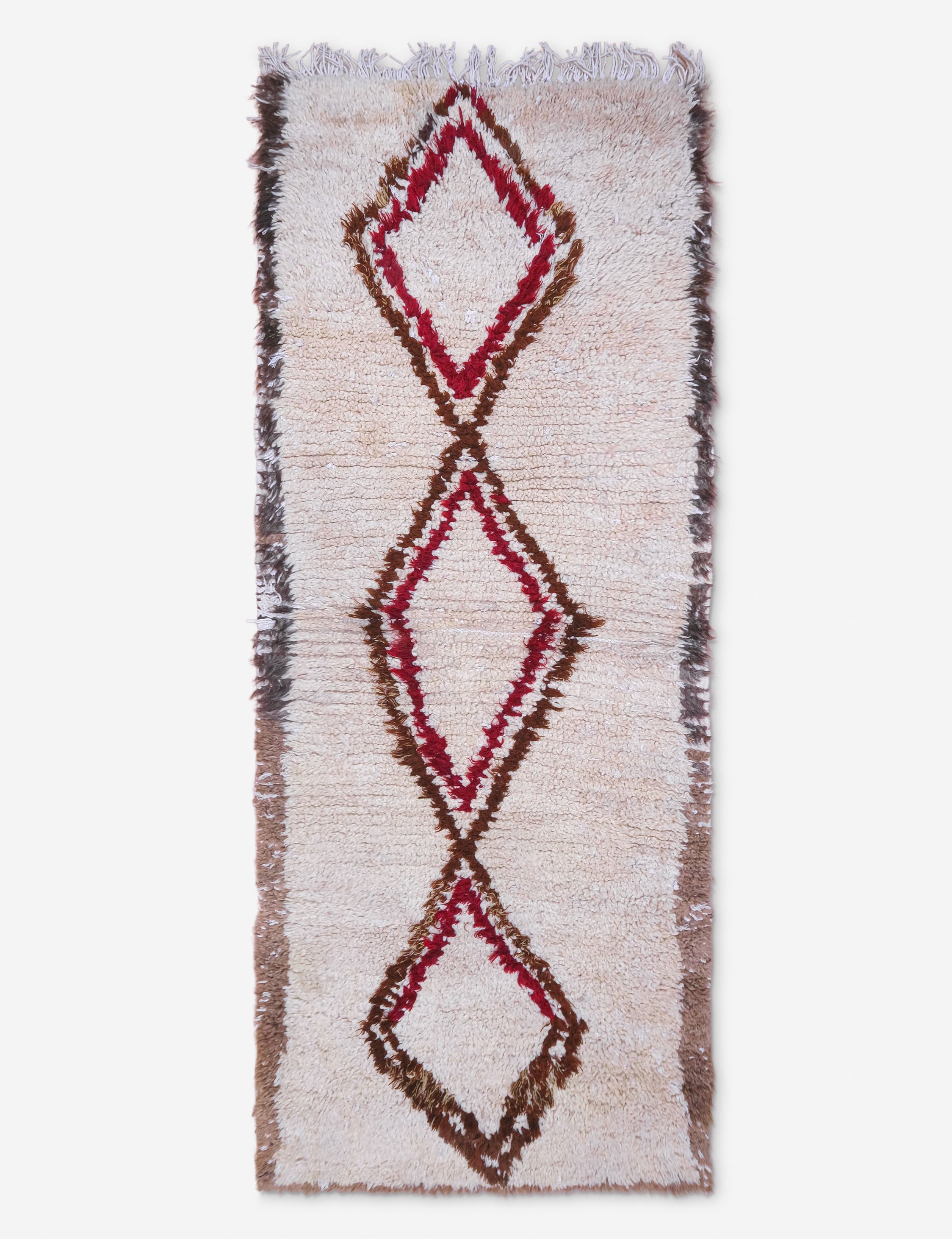 Vintage Moroccan Runner Rug no. 11, 2'4in x 6'